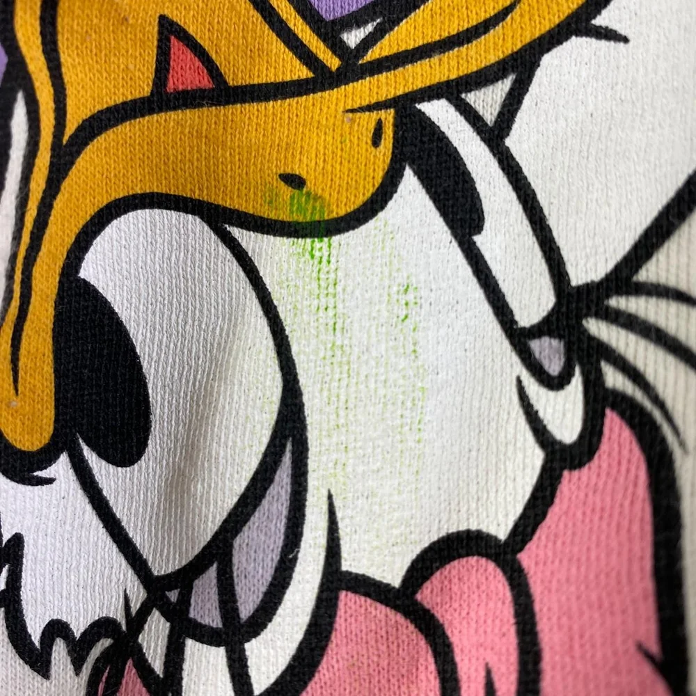 Zara Kids Disney Mickey & Friends Cream Sweatshirt Size 2-3 Years Pullover - Picture 9 of 11